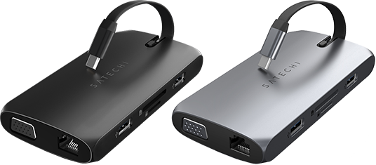 Satechi USB-C On-the-Go Multiport Adapter | 変換アダプタ