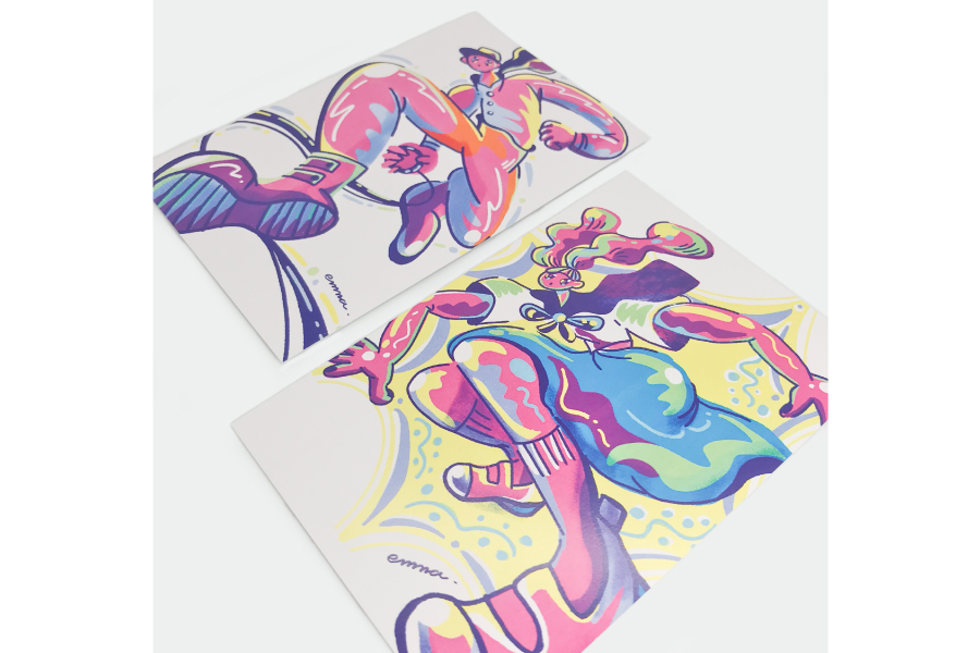 実例No.277 ポストカード印刷 | ネット印刷のプリンパ