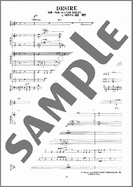 バンド楽譜】DESIRE / LUNA SEA(バンドスコア 中級)