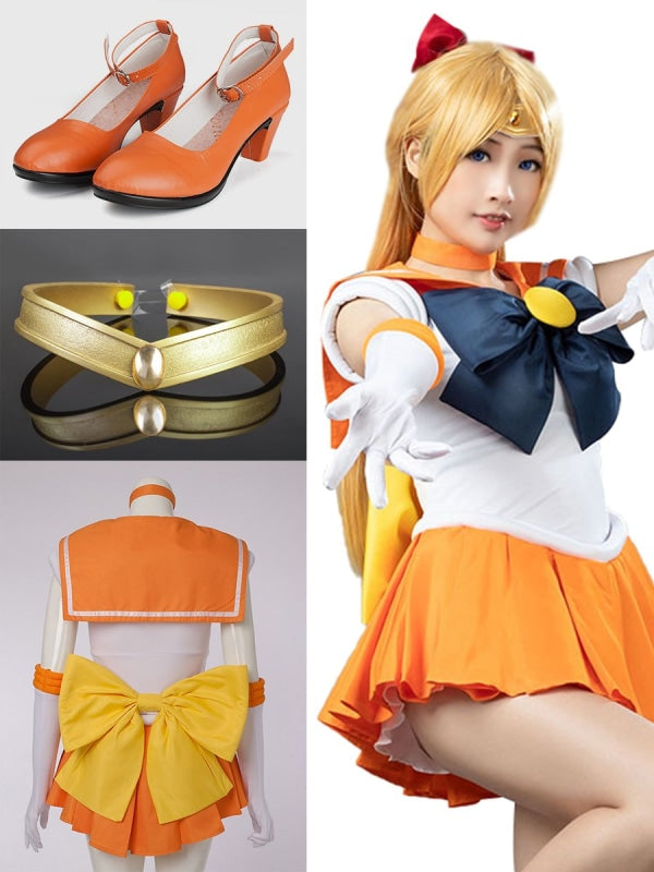 愛野美奈子 / セーラーヴィーナス コスプレ衣装 美少女戦士