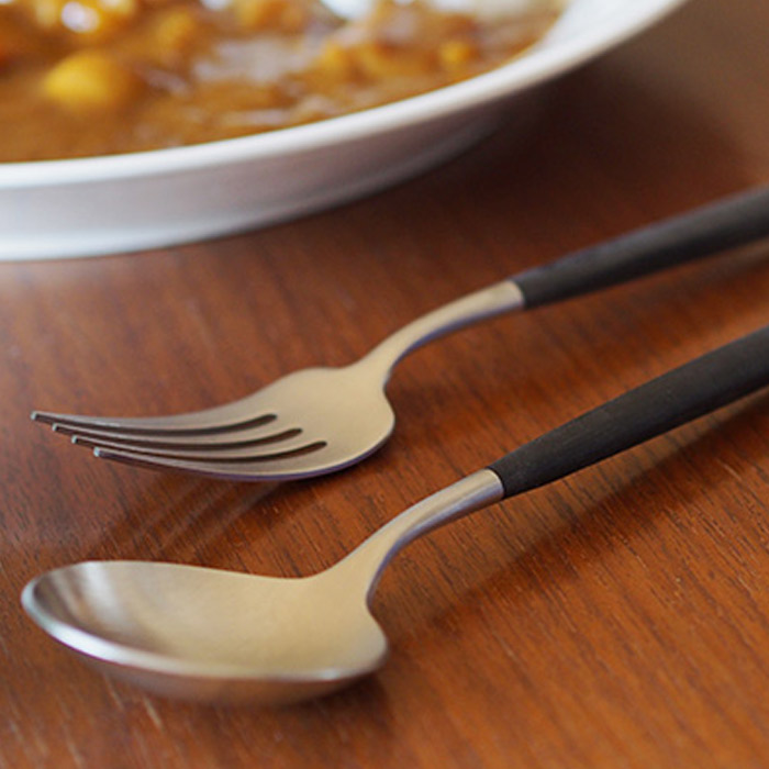 正規品】□クチポール ゴア・ホワイト シルバー デザートセット 3PCS