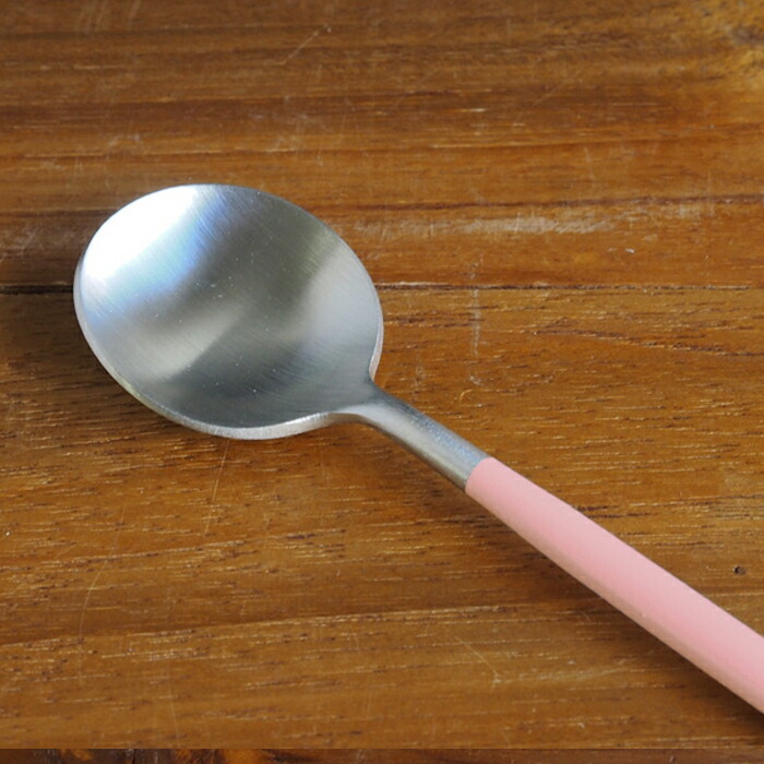 正規品】クチポール ゴア・ピンク シルバー ティースプーン / Cutipol