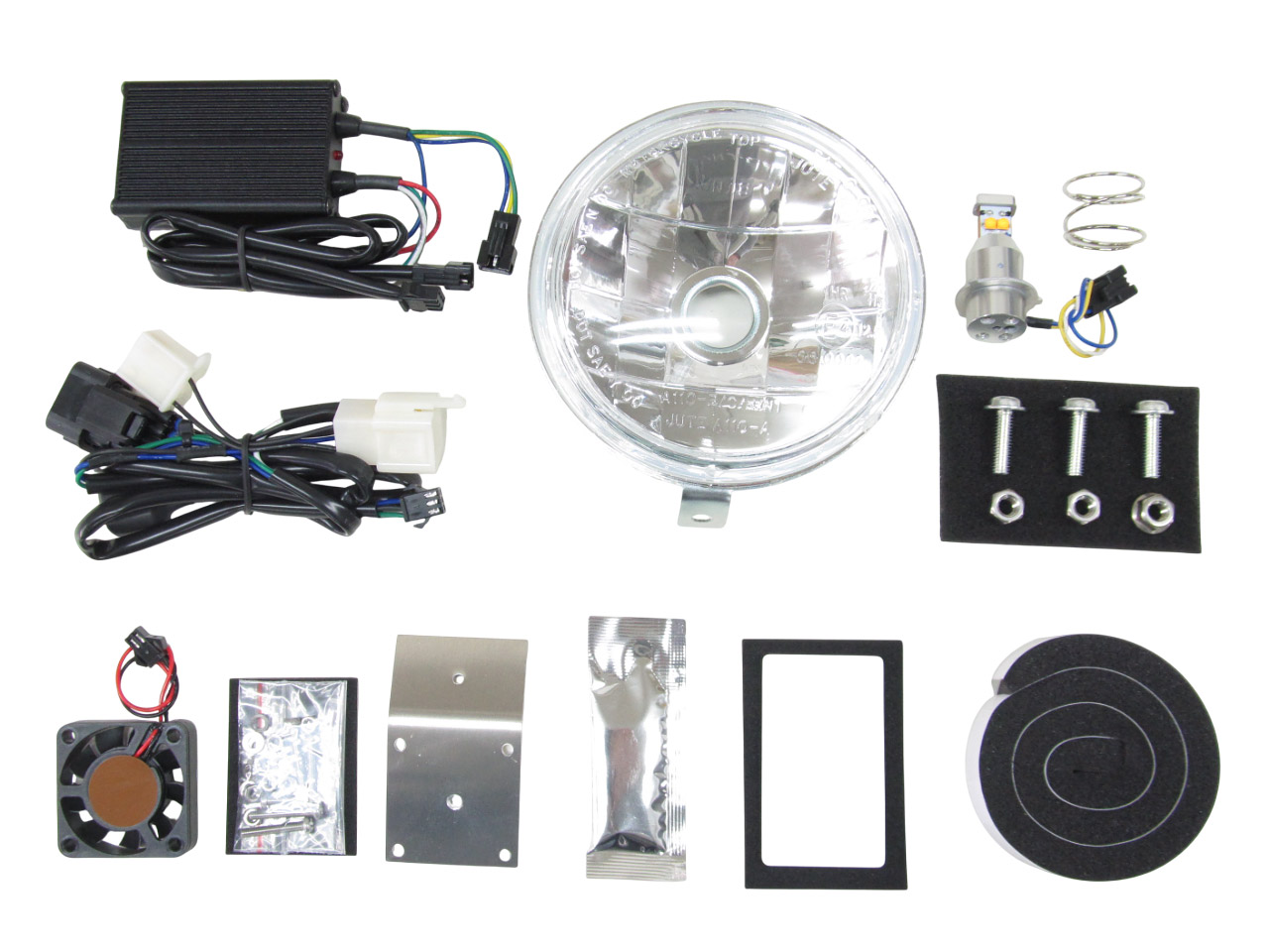 LEDマルチリフレクターヘッドライトkit HONDA スーパーカブ110プロ