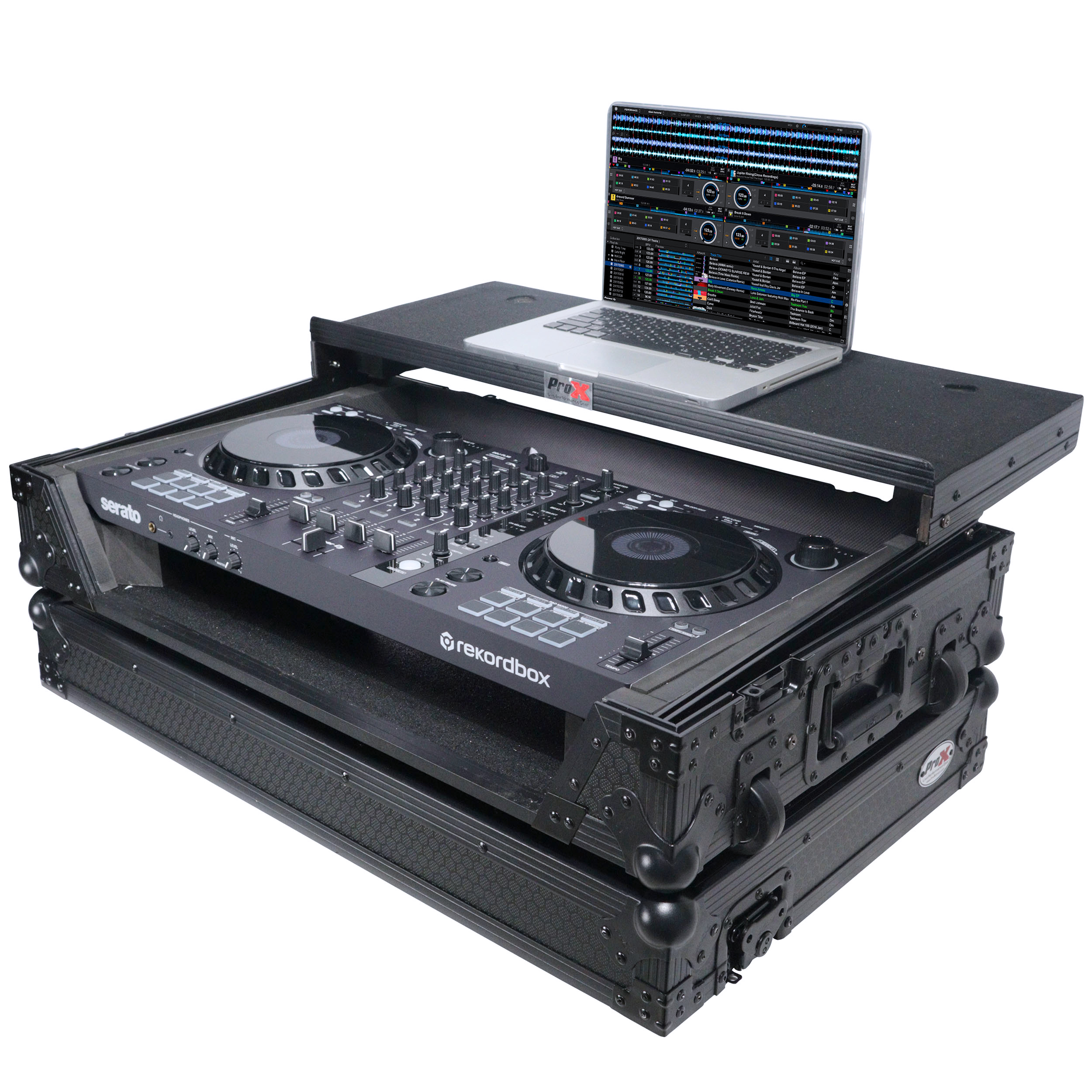 ProX XS-DDJFLX6WLTBL ATA Flight Style Road Case for Pioneer DDJ