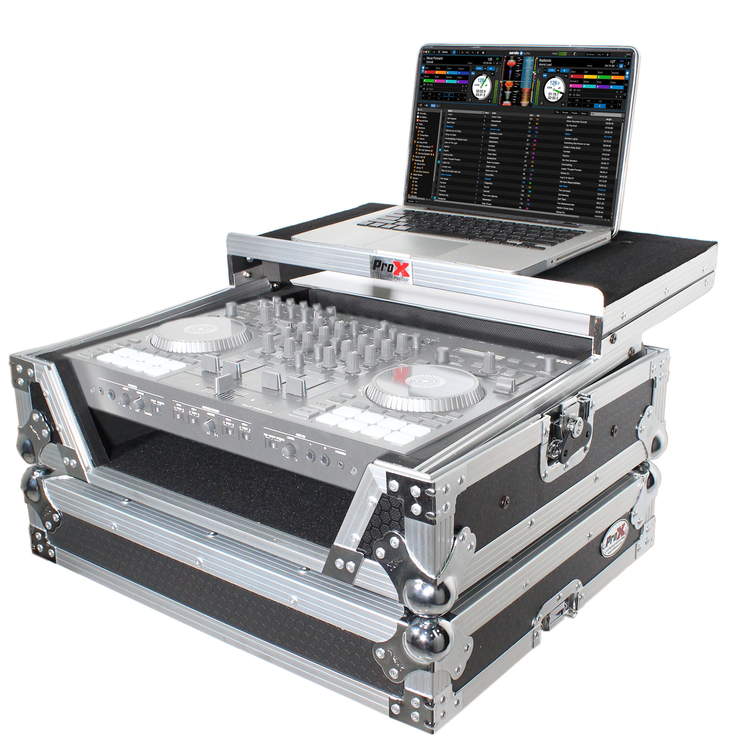 ProX XS-DJ707 LT Flight Case For Roland DJ-707M Digital Controller