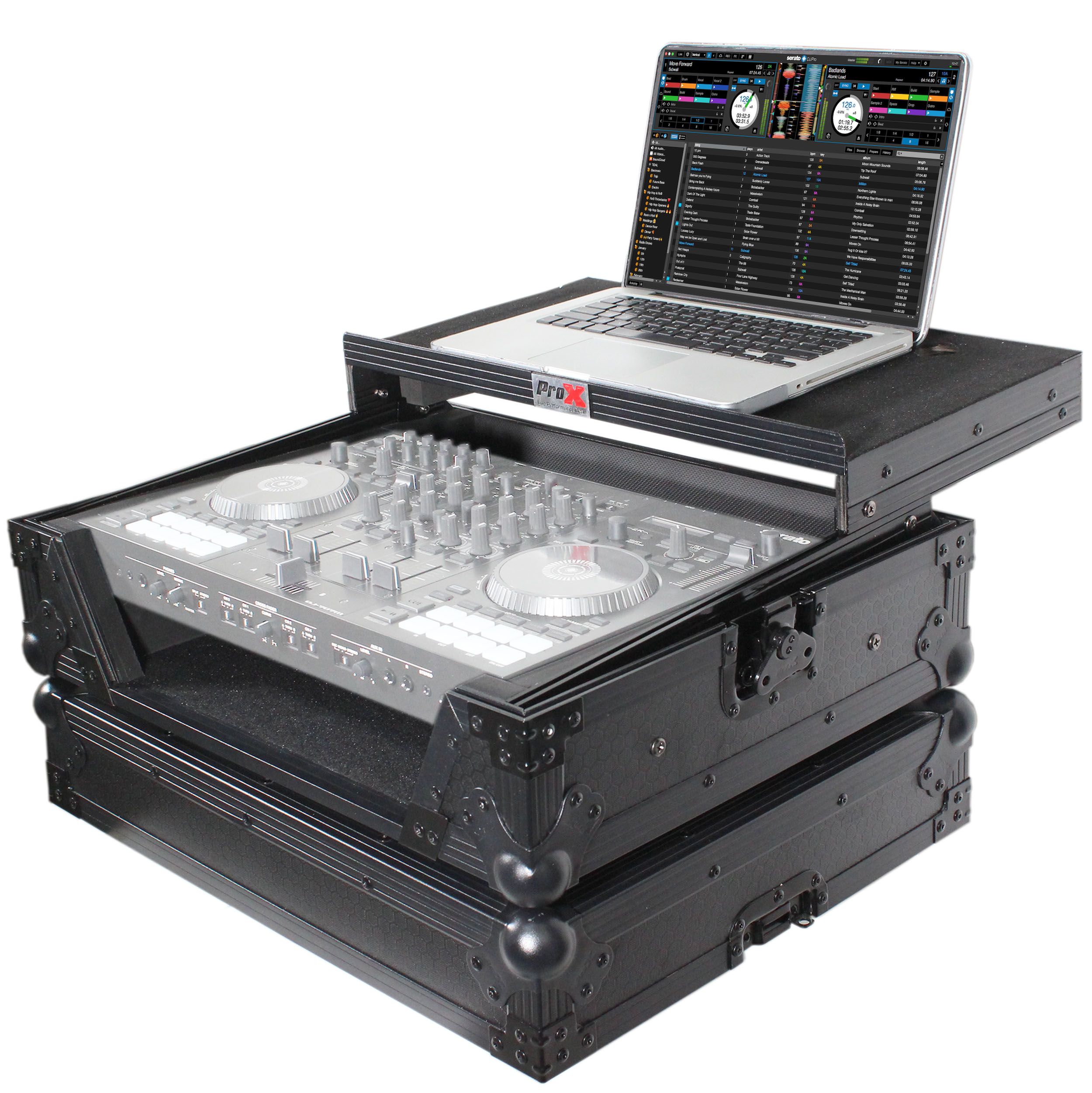 ProX XS-DJ707 LTBL Flight Case For Roland DJ-707M Digital
