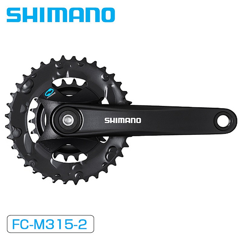 SHIMANO（シマノ）FC-M315-2 クランクセット 2x8/7スピード 36x22T
