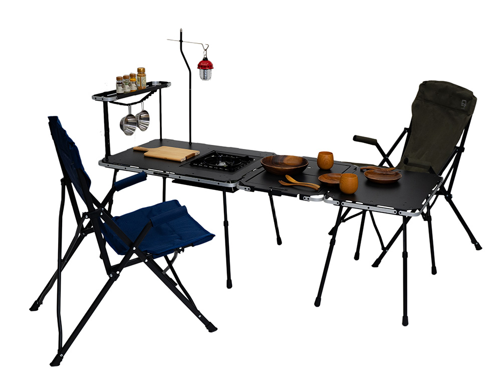 フラットシステムカセットテーブル｜TABLE｜Qualz[クオルツ]