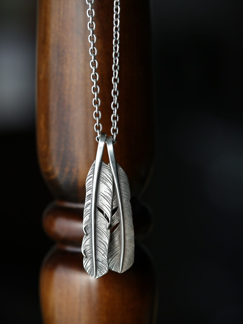 hemlock ヘムロック Rusty Feather 大 ラスティ フェザー 大 Qurious