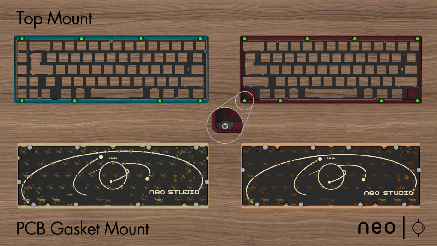 Neo60 Cu Custom Mechanical Keyboard – Qwertykeys