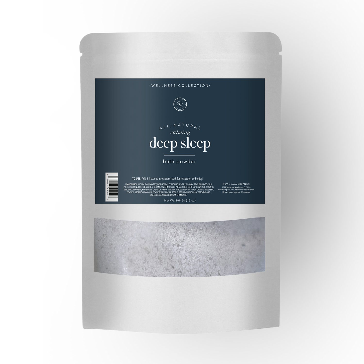 Deep Sleep Bath Powder | 13 oz – Rowe Casa Organics
