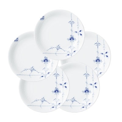 ブルーパルメッテ プレート 5枚セット 15cm|ロイヤル コペンハーゲン