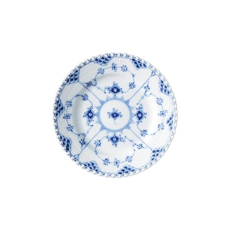 ロイヤルコペンハーゲン ブルーフルーテッド フルレース プレート 23cm