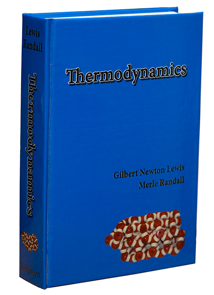 THERMODYNAMICS LEWIS AND RANDALL 中古本 Thermodynamics (Dover