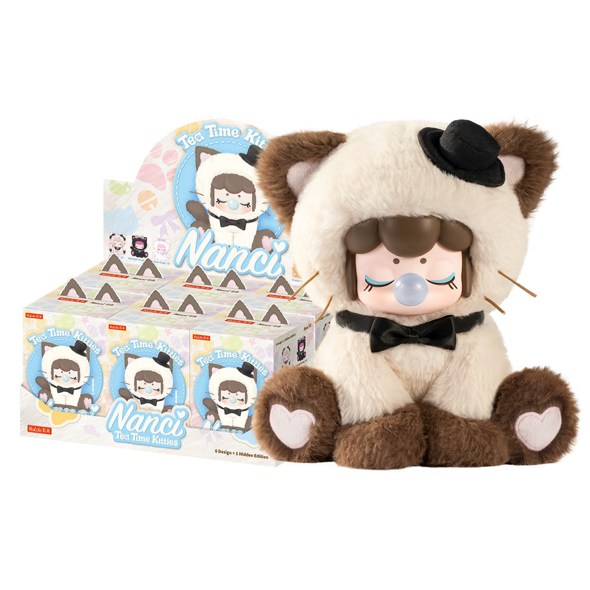 Nanci Tea Time Kitties シークレット Wealth God Rolife Nanci's Tea