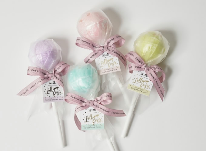 入浴剤　ロリポップバスフィズ　80個 JuicyPop ロリポップフィズ 入浴剤 お風呂 バスグッズ バスタイム 香り