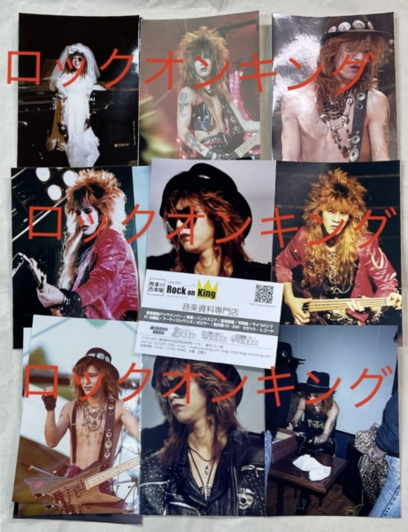 TAIJI 1988年〜初期ブロマイド 生写真36枚セット X JAPAN | 音楽資料