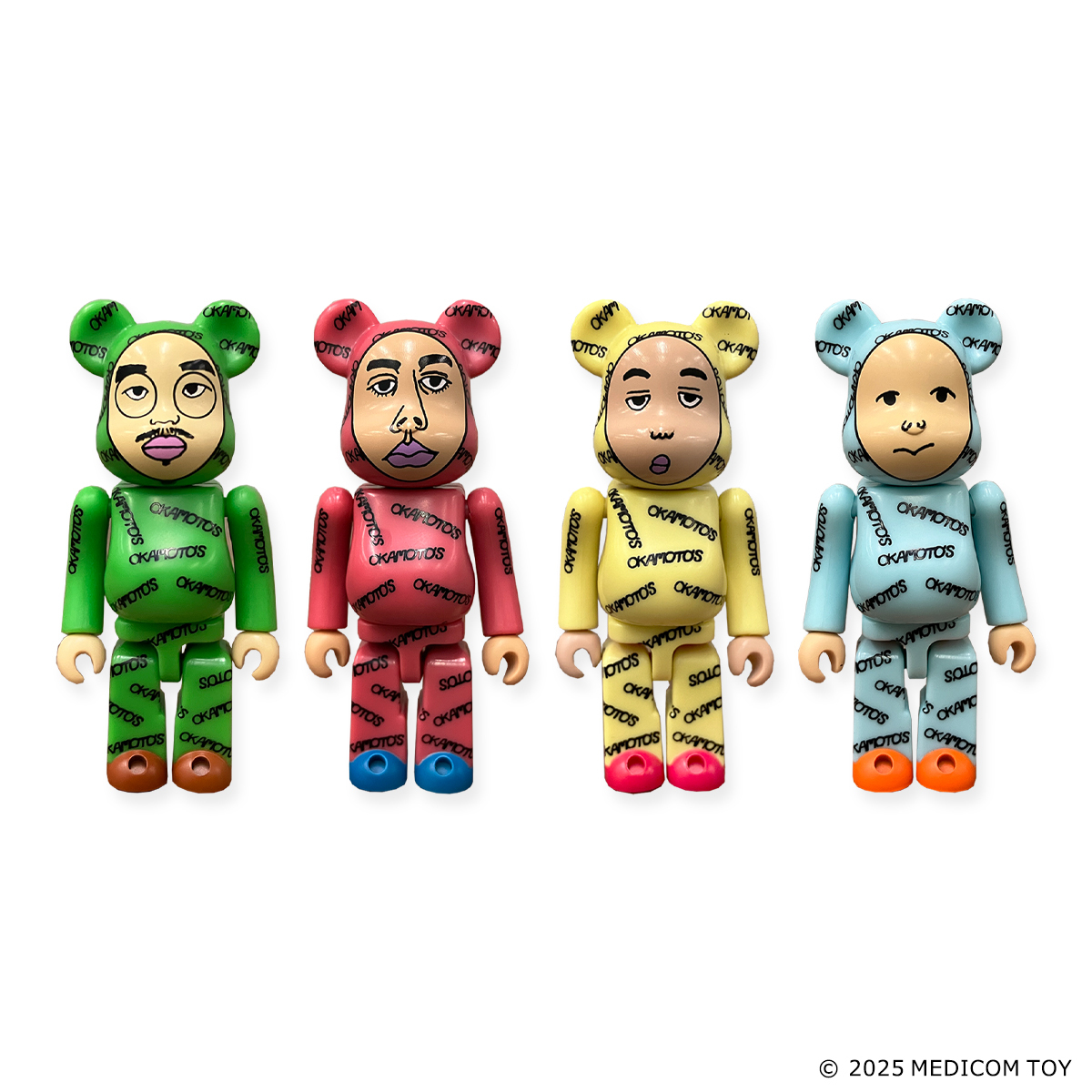 15th Anniversary OKAMOTO'S BE@RBRICK | ソニーミュージック公式