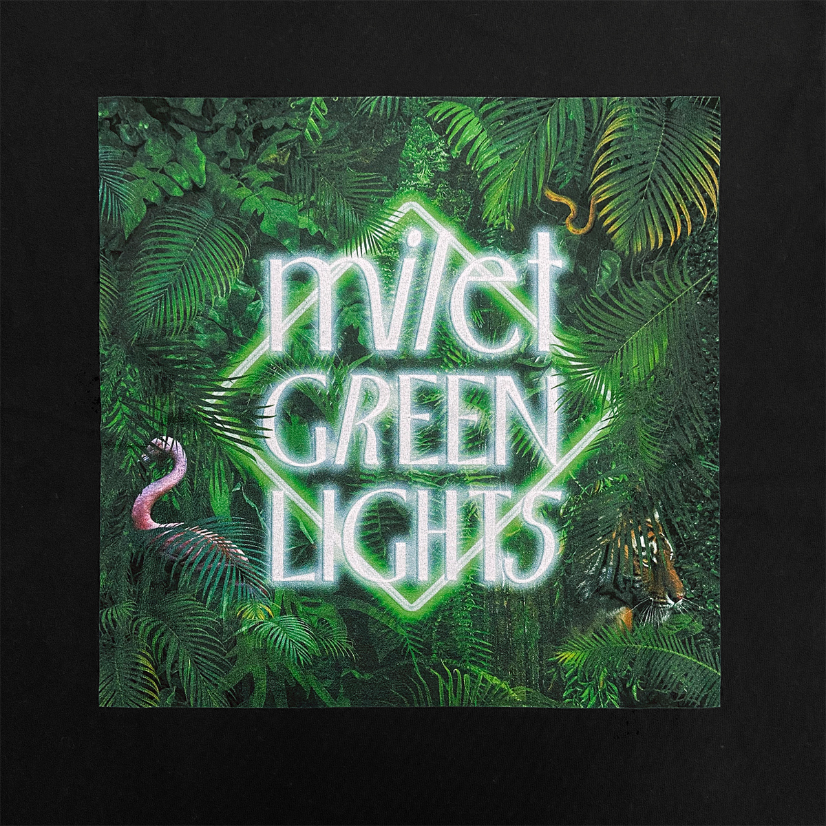 SALE]GREEN LIGHTS T-shirt (BLACK) | ソニーミュージック公式