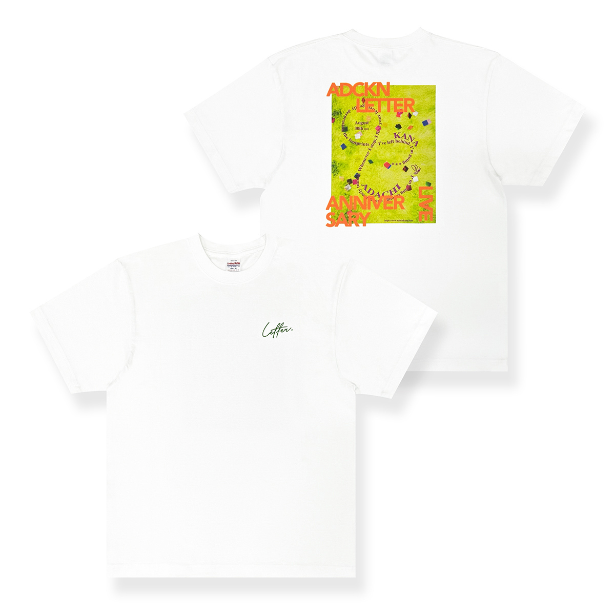 Letter Tシャツ | ソニーミュージック公式オンラインショップ【ROCKET