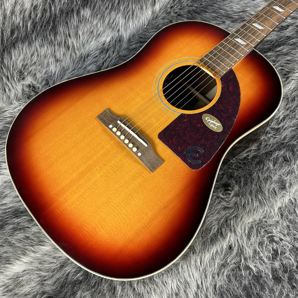 Epiphone Masterbilt Texan Faded Cherry Aged Gloss【ハードケース