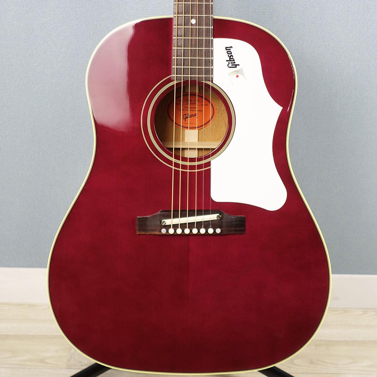 Gibson 60s J-45 Original Wine Red Adj Saddle 【在庫入れ替え特価