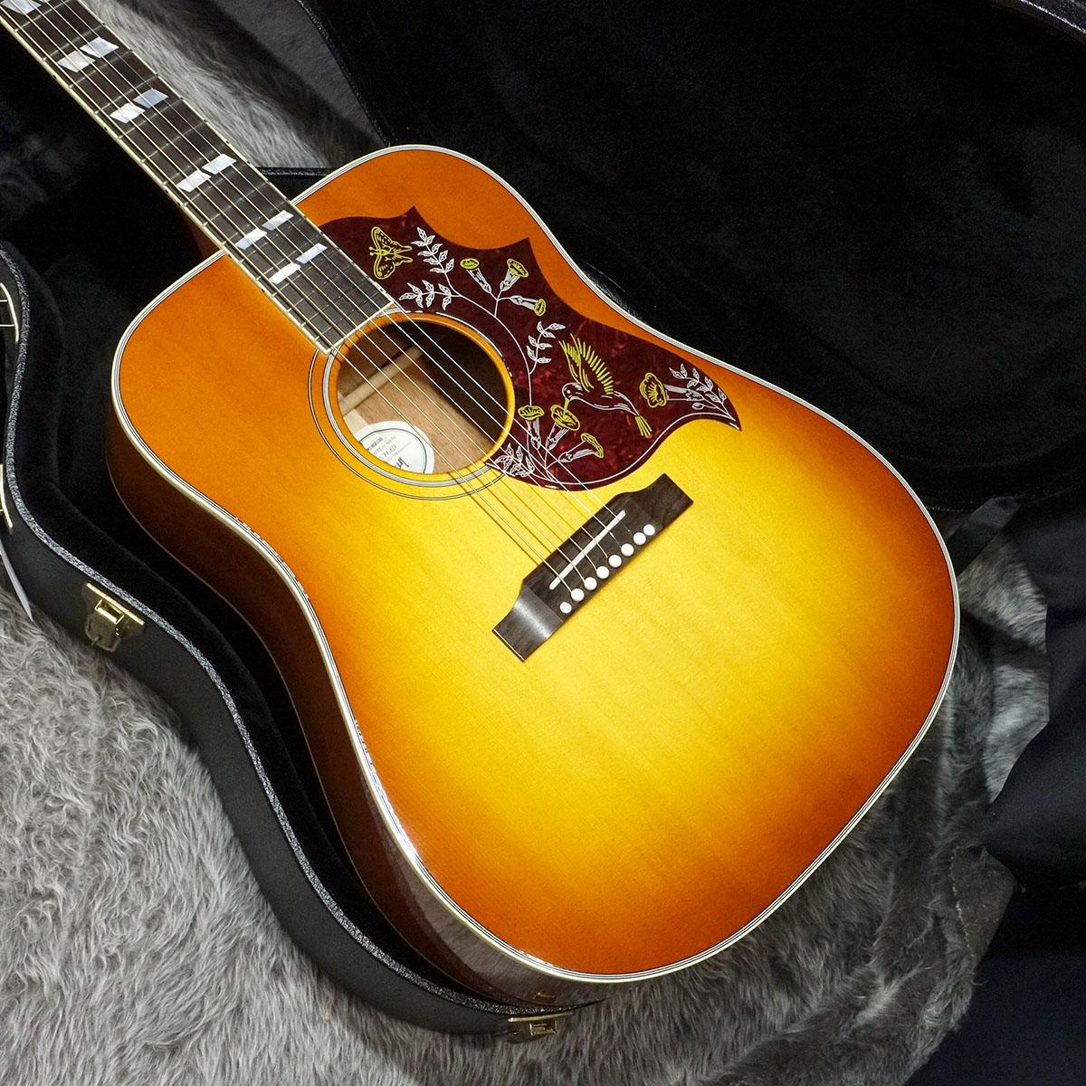 【送料込】TOMSON　ハミングバード　DOVE　低弦高　整備済 王道カラーもあるぞ！圧倒的な魅力を放つ、ギブソン「ハミングバード