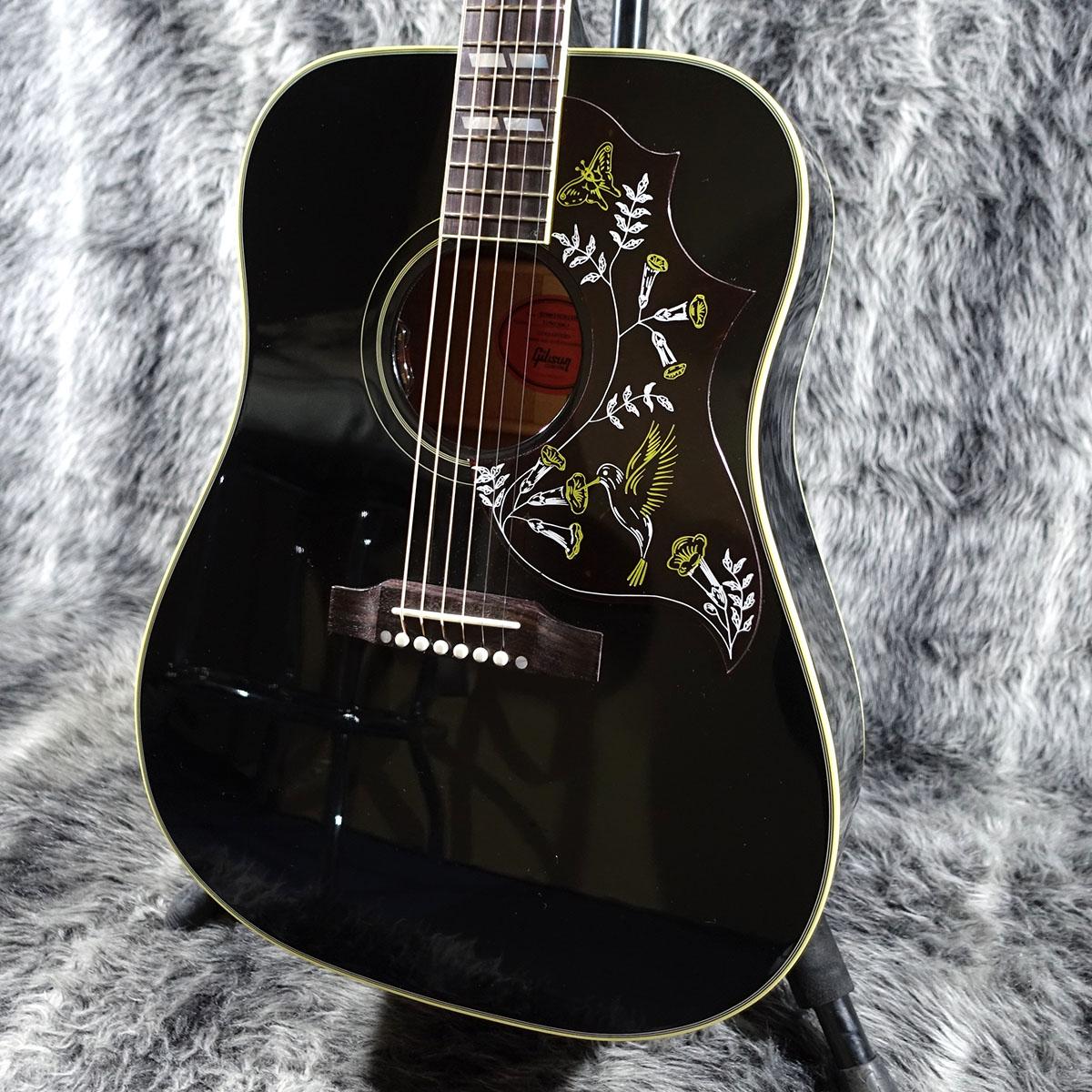 Gibson Hummingbird ebony Black 2012年製 2012 Gibson Hummingbird in Ebony Black Finish! Dreadnought