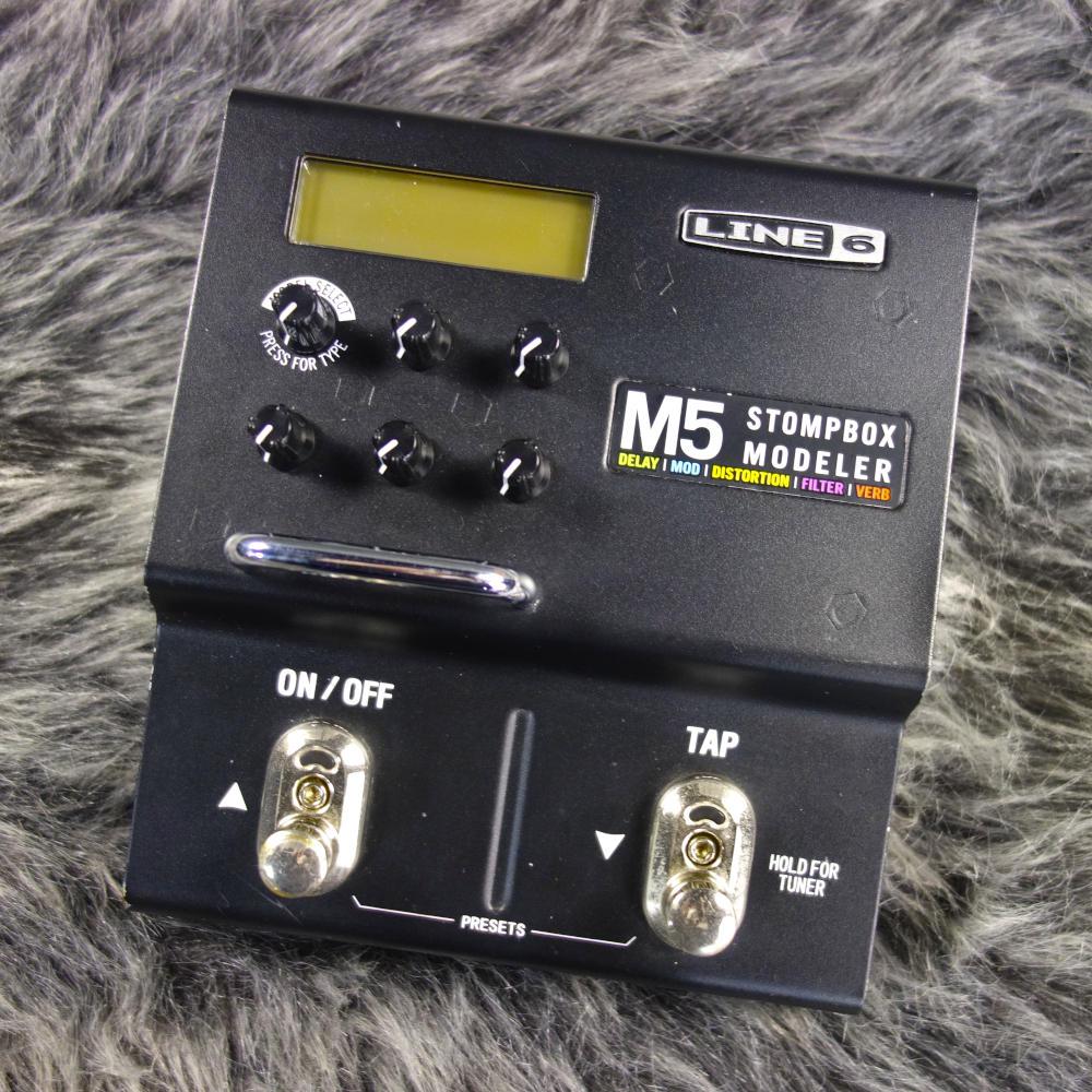 LINE6 M5 Stompbox Modeler 外箱付（アダプター欠品） Line 6. M5 stompbox modeler(箱➕アダプター付き)