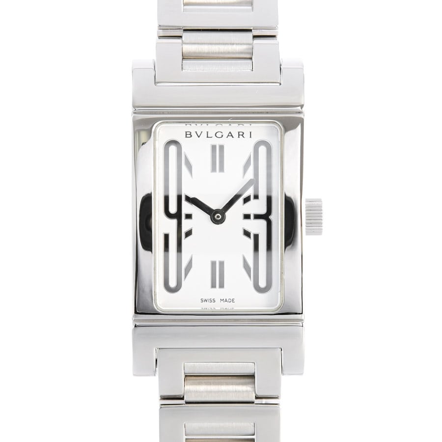 値下げ BVLGARI レッタンゴロ シルバー 時計付属品 箱付き
