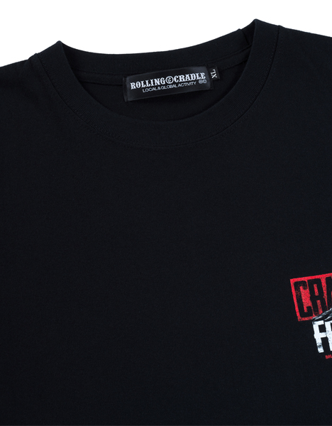 CRAZY FEST】TRIPLE CRAZY DEATH LONG SLEEVE / BLACK - WEB STORE