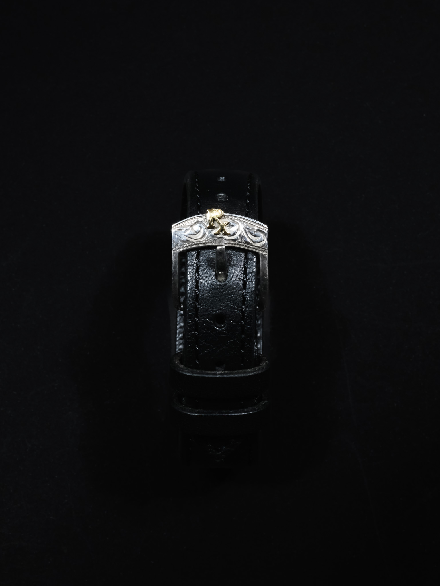 ANTIDOTE BUYERS CLUB Leather Bracelet (Silver950×Gold) RX-134-2