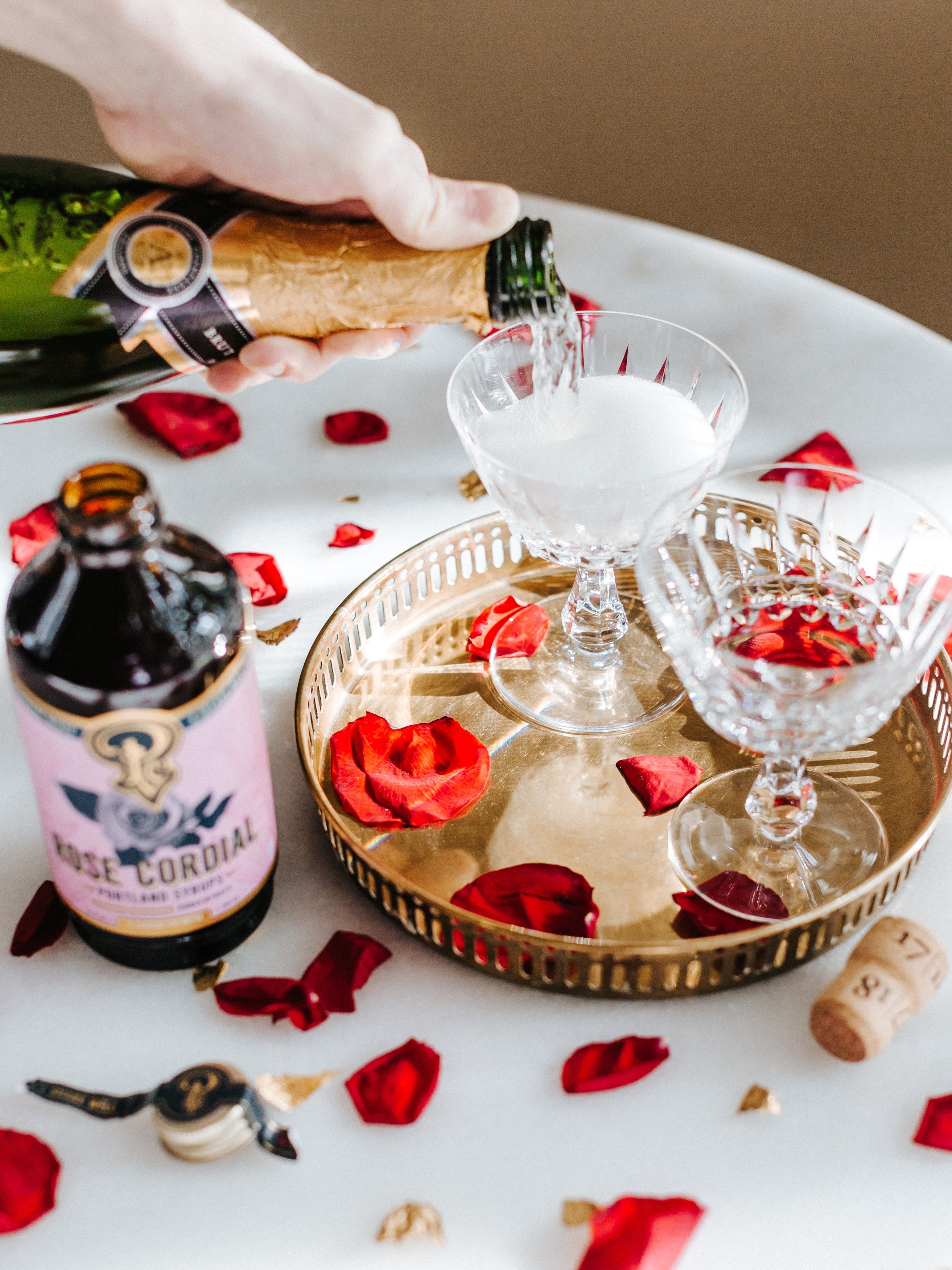 Portland Syrups: Rose Cordial Syrup two-pack – Retold Recycling