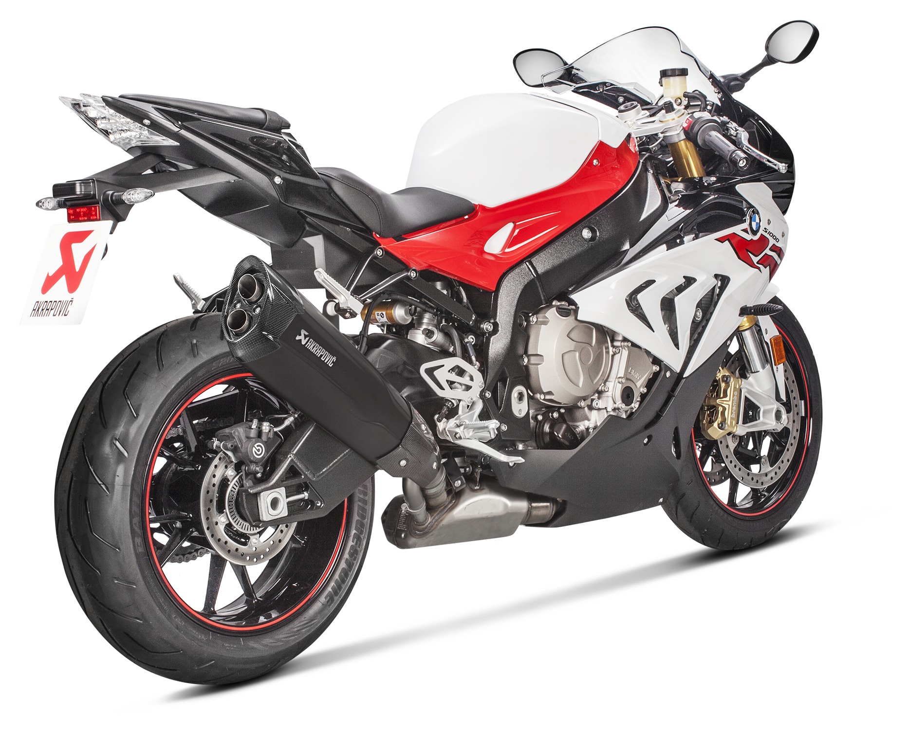 Akrapovic Slip-On Exhaust BMW S1000RR 2017-2019 - RevZilla