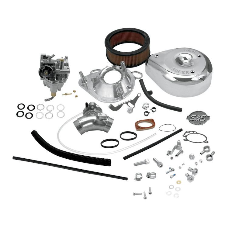 S&S Cycle Super E Carburetor Kit For Harley Big Twin Evo 1993-1999