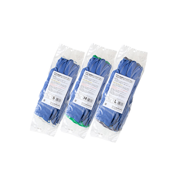 No.658 耐切創カットバリア 13G ブルー バサルトロング ノンコート