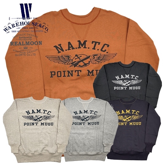 WAREHOUSE スウェットシャツ No.WHC-403-NAM 