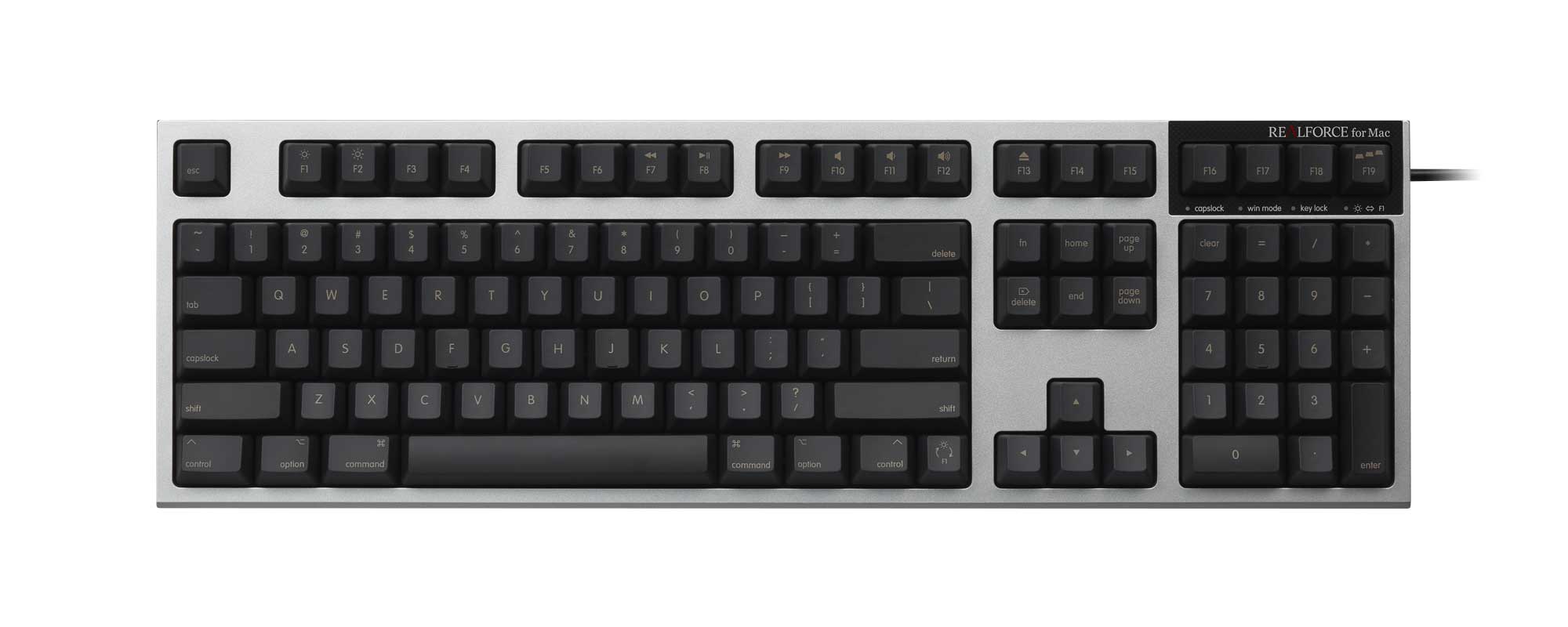 Products - REALFORCE SA for Mac / R2SA-US4M-BK | REALFORCE