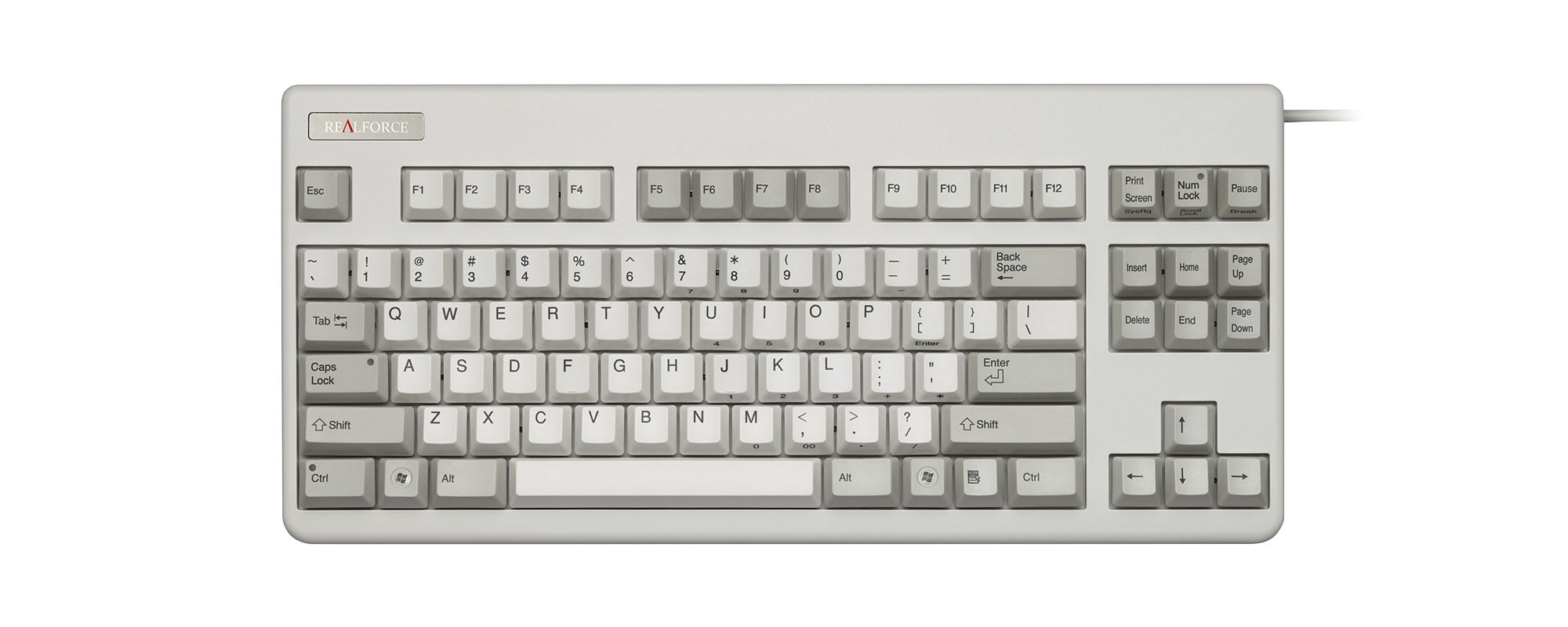 製品 : REALFORCE 87U | REALFORCE | 日本製プレミアムキーボードの最高峰