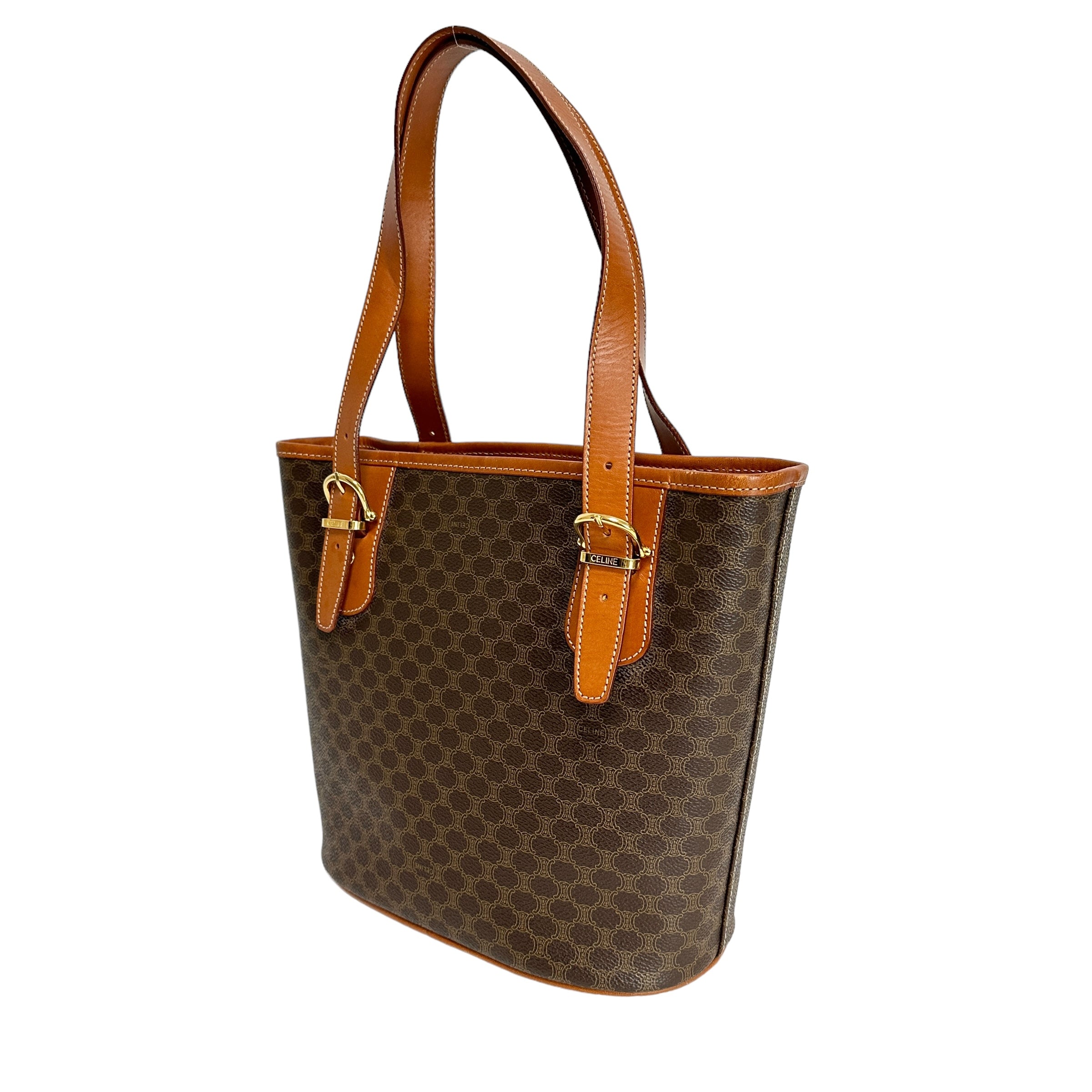 CELINE セリーヌ マカダム トートバッグ