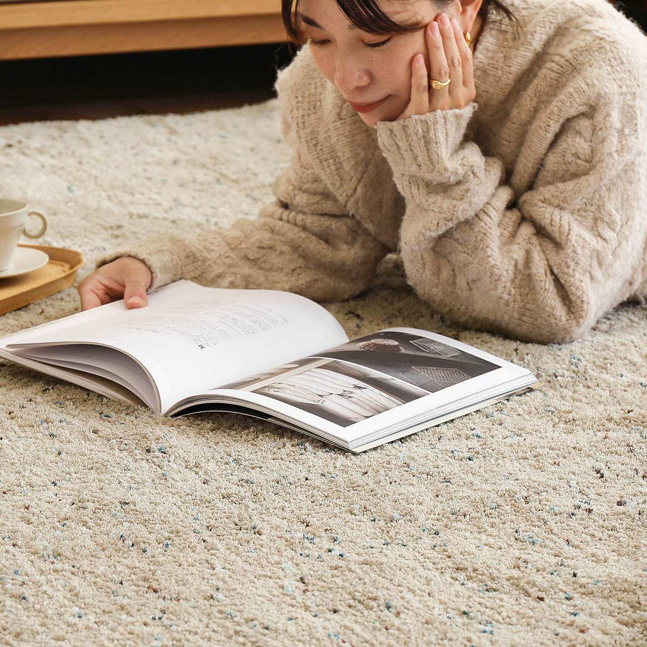 ラグマット LUCE 四角形タイプ ｜家具・インテリア通販 Re:CENO(リセノ)