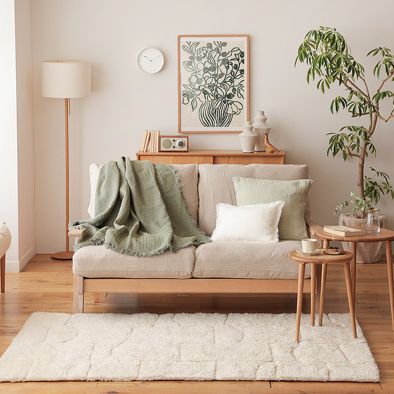 ネストテーブル RattanMix／NA ｜家具・インテリア通販 Re:CENO(リセノ)