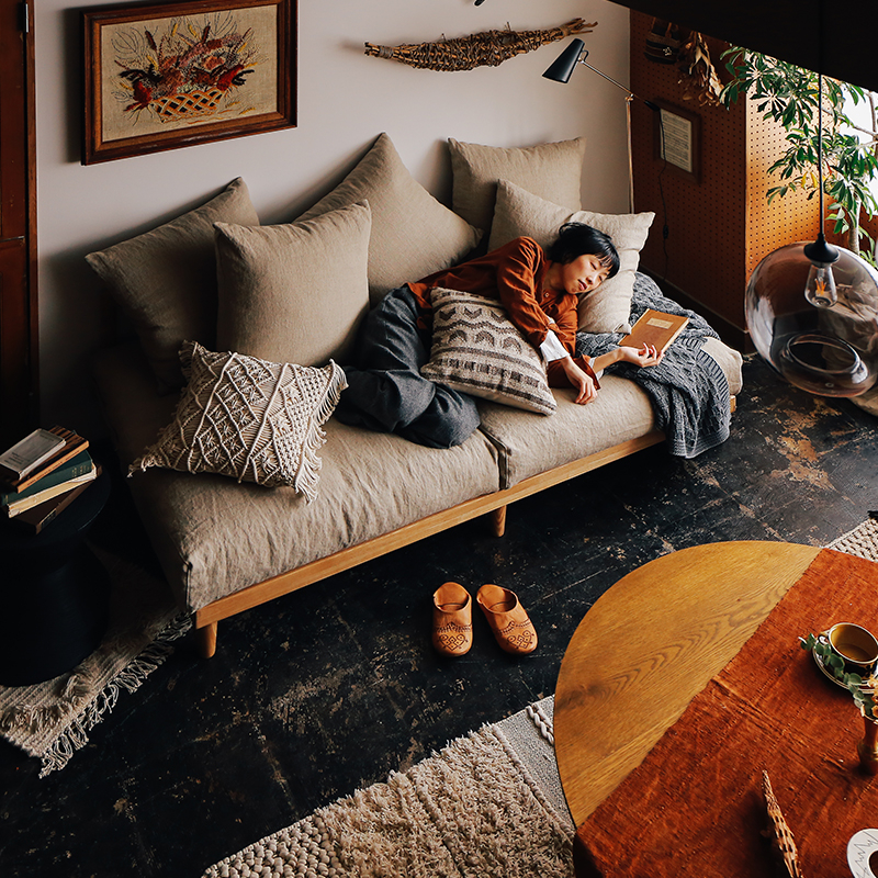 ラグマット POP CORN STRIPE RUG ｜家具・インテリア通販 Re:CENO(リセノ)