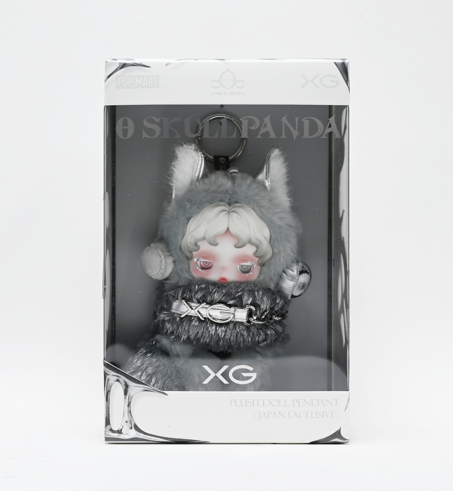 POP MART SKULL PANDA × XG ぬいぐるみペンダント コラボ 買取 しま