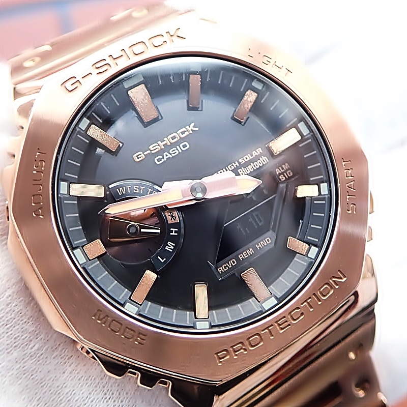 カシオ Gショック GM-B2100GD-5AJF フルメタル ローズゴールド