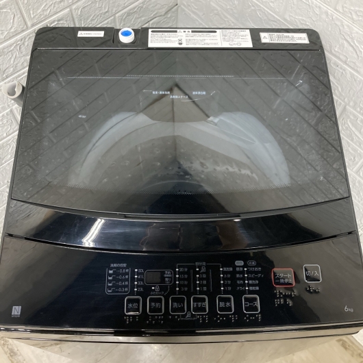 ニトリ NTR60 BKN 2023年製 6.0kg 洗濯機 美品【全国発送対応】