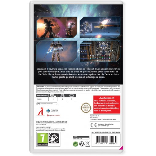 War Tech Fighters Nintendo Switch™
