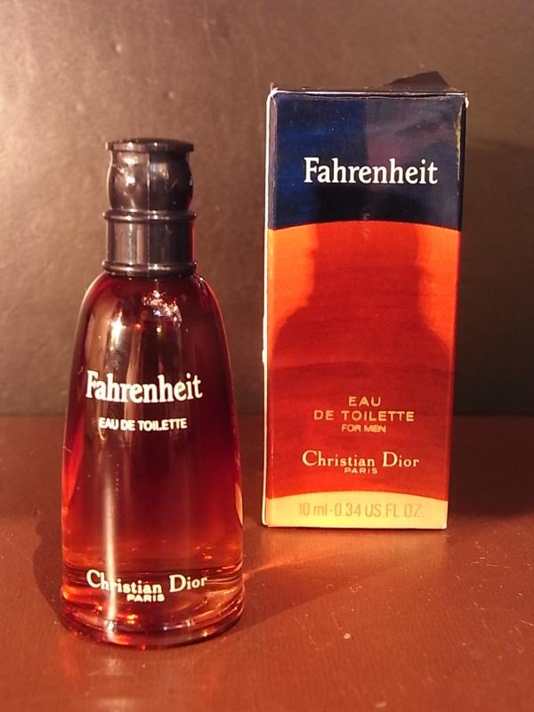 Christian Dior/Fahrenheitヴィンテージ香水瓶、ミニチュア香水ボトル
