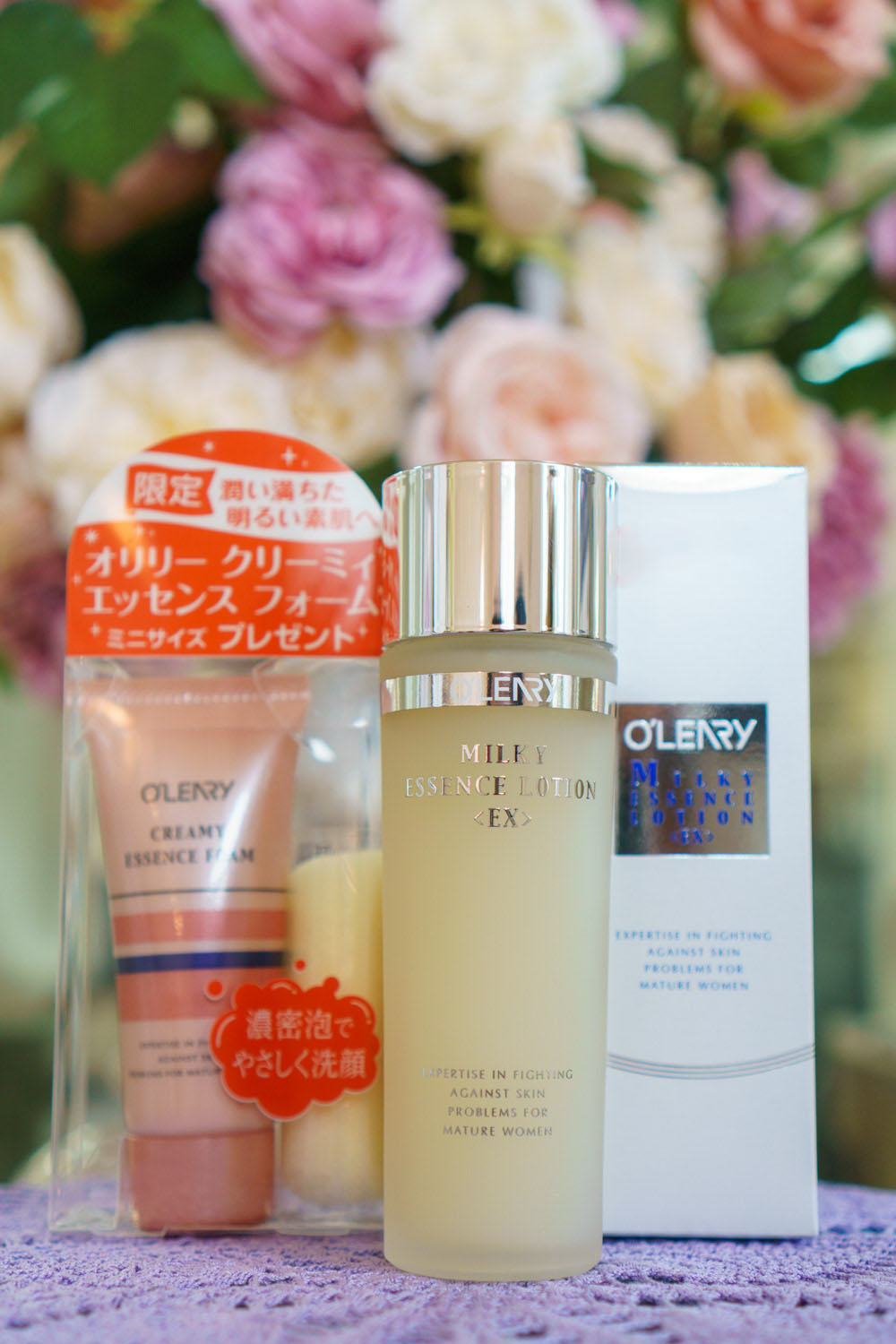 人気の乳液のいらない化粧液に、洗顔アイテムがついてくる