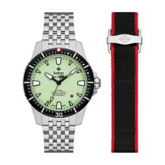 Zodiac X RedBar Super Sea Wolf Pro-Diver Automatic Stainless Steel